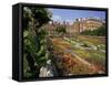 Sunken Gardens, Hampton Court Palace, Greater London, England, United Kingdom-Walter Rawlings-Framed Stretched Canvas