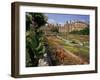 Sunken Gardens, Hampton Court Palace, Greater London, England, United Kingdom-Walter Rawlings-Framed Photographic Print