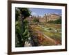 Sunken Gardens, Hampton Court Palace, Greater London, England, United Kingdom-Walter Rawlings-Framed Photographic Print