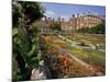 Sunken Gardens, Hampton Court Palace, Greater London, England, United Kingdom-Walter Rawlings-Mounted Photographic Print