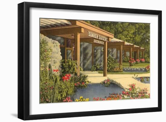 Sunken Gardens, St. Petersburg, Florida-null-Framed Art Print