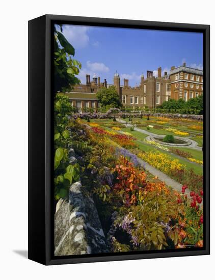 Sunken Gardens, the Origin of the English Nursery Rhyme 'Mary Mary Quite Contrary', London, England-Walter Rawlings-Framed Stretched Canvas