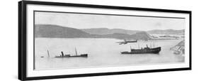 Sunken Japanese Ships, Russo-Japanese War, 1904-5-null-Framed Giclee Print