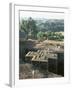 Sunken, Rock-Hewn Christian Church, in Rural Landscape, Unesco World Heritage Site, Ethiopia-Upperhall Ltd-Framed Photographic Print