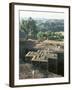 Sunken, Rock-Hewn Christian Church, in Rural Landscape, Unesco World Heritage Site, Ethiopia-Upperhall Ltd-Framed Photographic Print