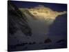Sunkissed Advanced Basse Camp on Southside of Everest, Nepal-Michael Brown-Stretched Canvas