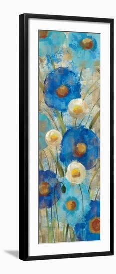 Sunkissed Blue and White Flowers II-Silvia Vassileva-Framed Art Print