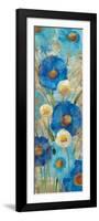 Sunkissed Blue and White Flowers II-Silvia Vassileva-Framed Art Print