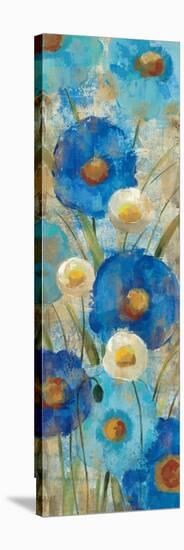 Sunkissed Blue and White Flowers II-Silvia Vassileva-Stretched Canvas