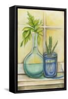 Sunkissed Herbs I-Jennifer Goldberger-Framed Stretched Canvas