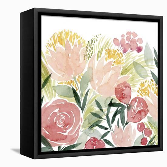 Sunkissed Posies I-Grace Popp-Framed Stretched Canvas