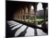 Sunlight and Shadows, Cloisters, Monreale, Palermo, Sicily, Italy, Mediterranean, Europe-Oliviero Olivieri-Mounted Photographic Print