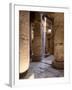 Sunlight Entering the Temple of Abydos, Egypt-Michele Molinari-Framed Photographic Print