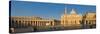 Sunlight Falling on a Basilica, St. Peter's Basilica, St. Peter's Square, Vatican City, Rome, La...-null-Stretched Canvas