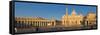 Sunlight Falling on a Basilica, St. Peter's Basilica, St. Peter's Square, Vatican City, Rome, La...-null-Framed Stretched Canvas