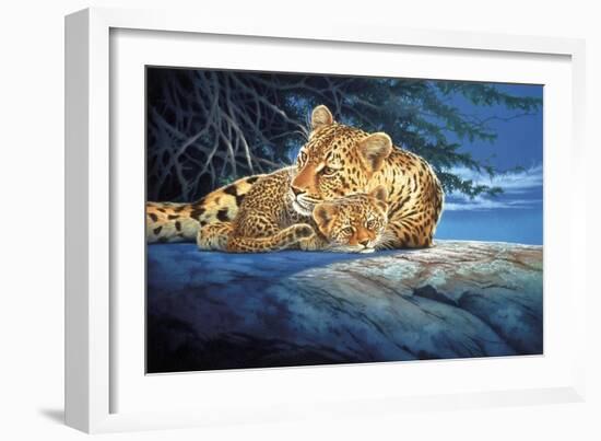 Sunlight Filtering-Joh Naito-Framed Giclee Print