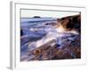 Sunlight Hits the Waves, Schoodic Peninsula, Maine, USA-Jerry & Marcy Monkman-Framed Photographic Print