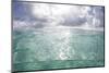 Sunlight Illuminates the Turquoise Water in Turneffe Atoll, Belize-Stocktrek Images-Mounted Photographic Print