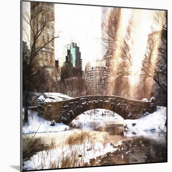 Sunlight on Central Park-Philippe Hugonnard-Mounted Giclee Print