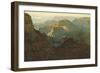 Sunlight on the Grand Canyon, 1924-Gunnar Widforss-Framed Giclee Print