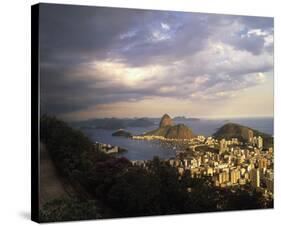 Sunlight over Rio-Bent Rej-Stretched Canvas