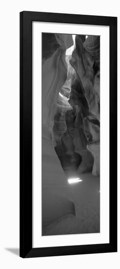 Sunlight Passing Through Rock Formations, Antelope Canyon, Lake Powell Navajo Tribal Park-null-Framed Photographic Print