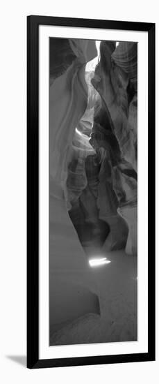 Sunlight Passing Through Rock Formations, Antelope Canyon, Lake Powell Navajo Tribal Park-null-Framed Photographic Print