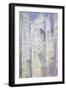 Sunlight, Rouen Cathedral: West Facade-Claude Monet-Framed Giclee Print