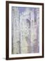 Sunlight, Rouen Cathedral: West Facade-Claude Monet-Framed Premium Giclee Print