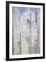 Sunlight, Rouen Cathedral: West Facade-Claude Monet-Framed Premium Giclee Print