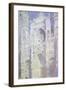 Sunlight, Rouen Cathedral: West Facade-Claude Monet-Framed Giclee Print