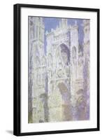 Sunlight, Rouen Cathedral: West Facade-Claude Monet-Framed Giclee Print