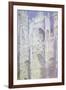 Sunlight, Rouen Cathedral: West Facade-Claude Monet-Framed Giclee Print