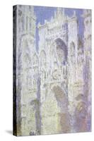 Sunlight, Rouen Cathedral: West Facade-Claude Monet-Stretched Canvas