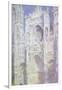 Sunlight, Rouen Cathedral: West Facade-Claude Monet-Framed Giclee Print