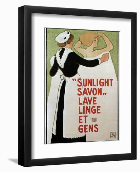 Sunlight Savon, 1910-Armand Rassenfosse-Framed Giclee Print