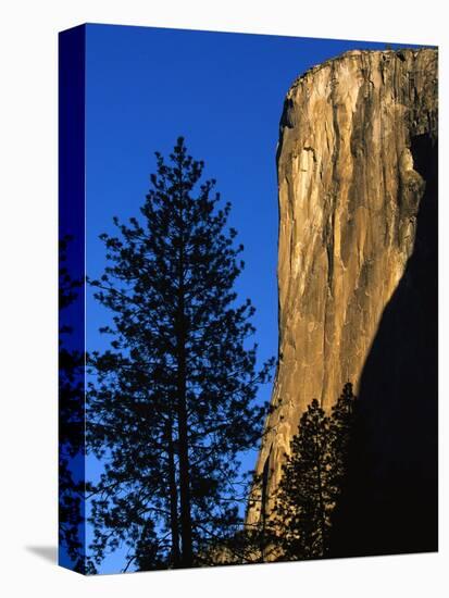 Sunlight Shining on El Capitan-Paul Souders-Stretched Canvas