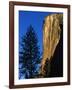 Sunlight Shining on El Capitan-Paul Souders-Framed Photographic Print