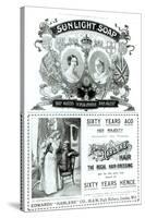 Sunlight Soap Advertisement, from The Illustrated London News Diamond Jubilee Number, 1897-null-Stretched Canvas