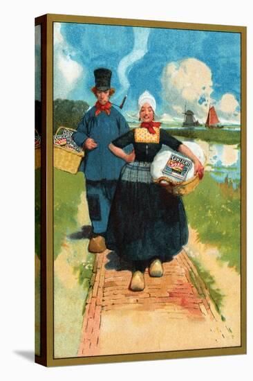 Sunlight Soap - Dutch Couple-null-Stretched Canvas