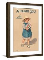 Sunlight Soap For Mother-null-Framed Art Print