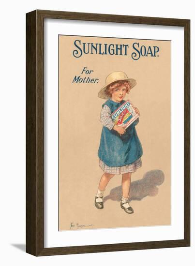 Sunlight Soap For Mother-null-Framed Art Print