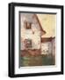 Sunlit Barn I-Ethan Harper-Framed Art Print