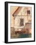 Sunlit Barn II-Ethan Harper-Framed Art Print