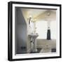 Sunlit Bathroom-null-Framed Photographic Print