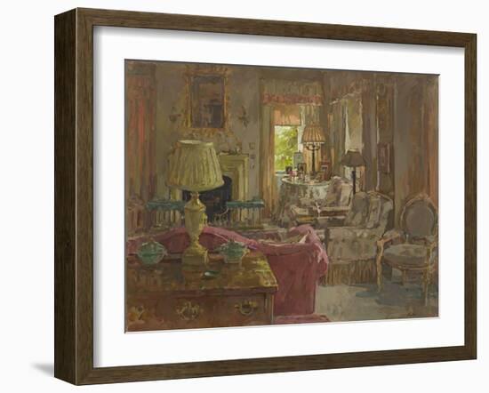 Sunlit Blind-Susan Ryder-Framed Giclee Print