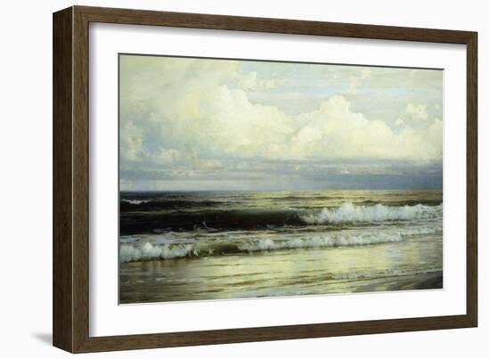 Sunlit Clouds and Sea-William Trost Richards-Framed Giclee Print