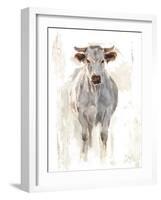 Sunlit Cows I-Danita Delimont-Framed Art Print