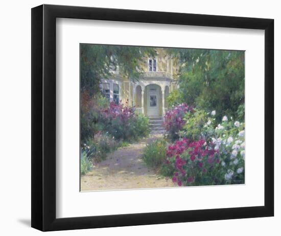 Sunlit Doorway-Allan Myndzak-Framed Art Print