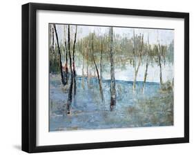 Sunlit Forest Trail-Alexys Henry-Framed Giclee Print